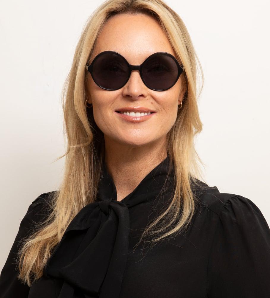 Audrey Black Sunglasses